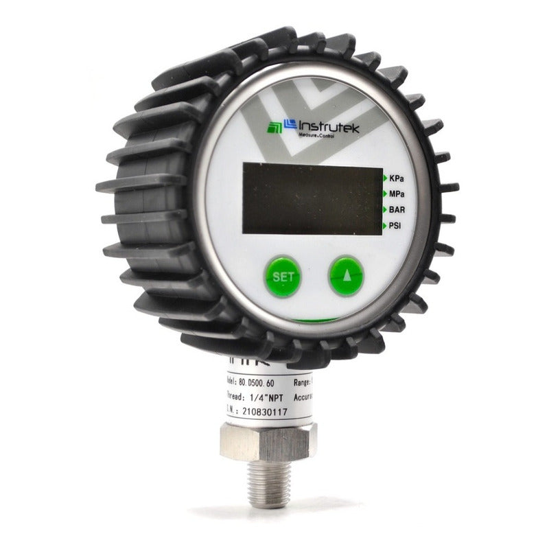 Digital Pressure Gauge 60 Psi + 3 Measurement Units