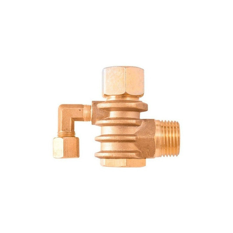 Angle Check (Relief) Valve For Compressor 1/2 X 1/2