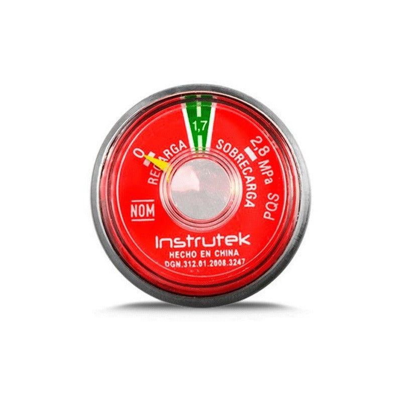 50 Pz De Manómetro P/extintor 1.7 Mpa Cert. Envío Gratis