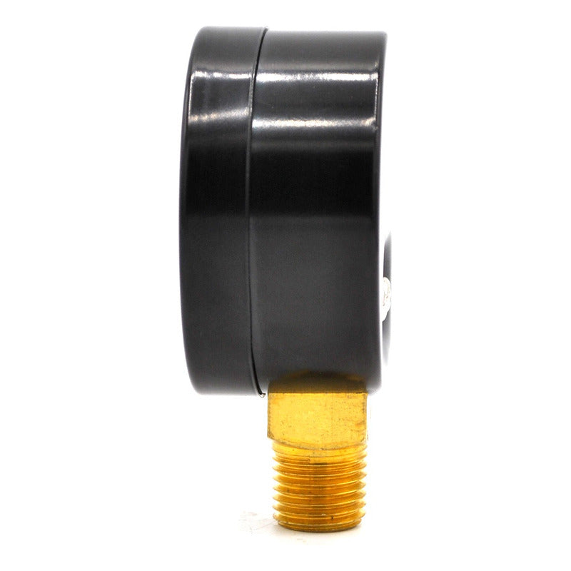 Manómetro Para Compresor Carátula 2, Conex Inf 1/4, 160 Psi