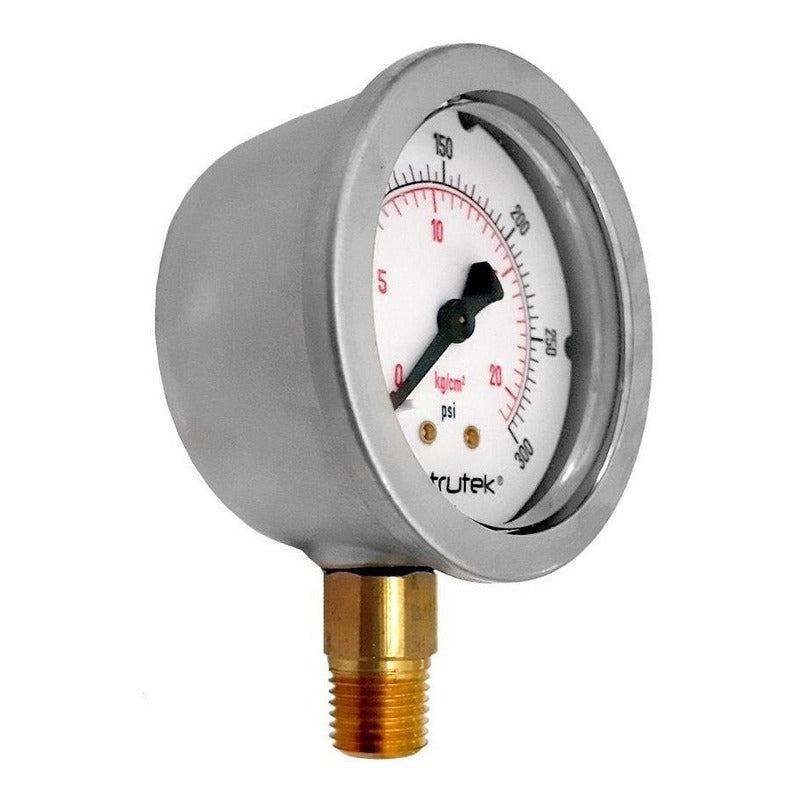 Pressure gauge For Irrigation System C/glycerin 2.5 PLG, 300 Psi