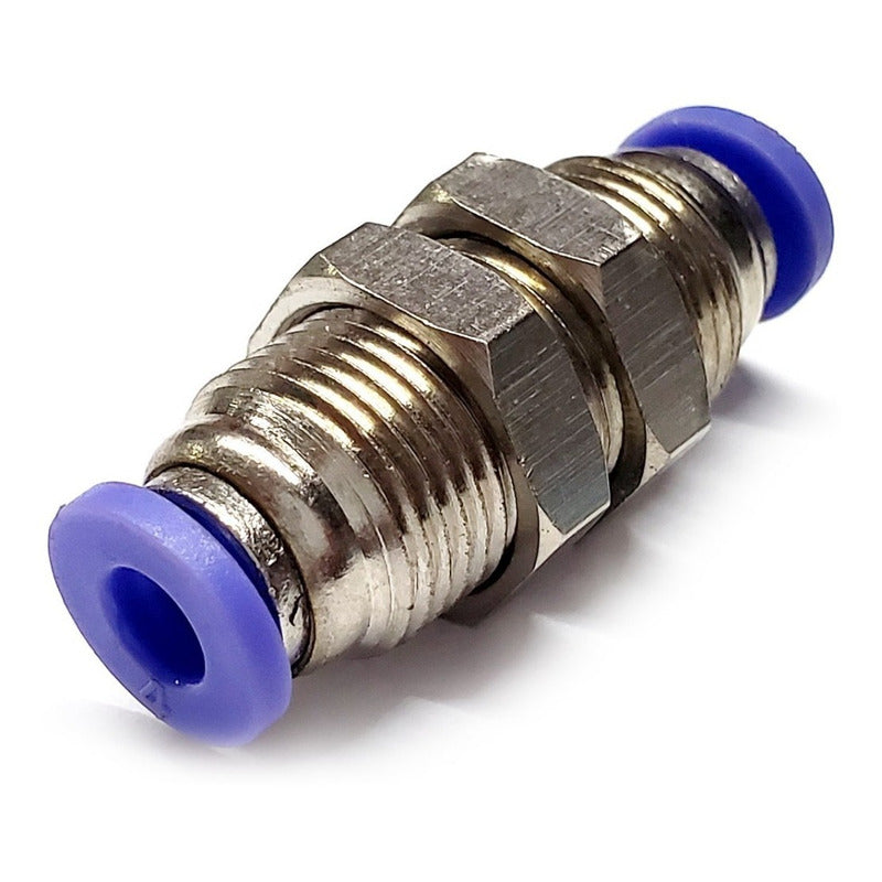 5 Pz De Pasamuro Conexión Rápida Neumático Recto 4mm