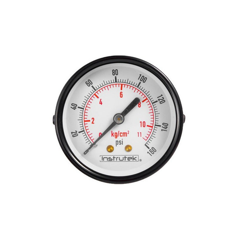 Manómetro Para Compresor Carátula 2.5 , 160 Psi (aire, Gas)