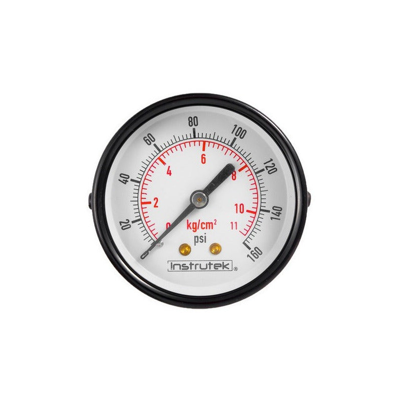 Dial Compressor Gauge 2.5 , 160 Psi (Air, Gas)