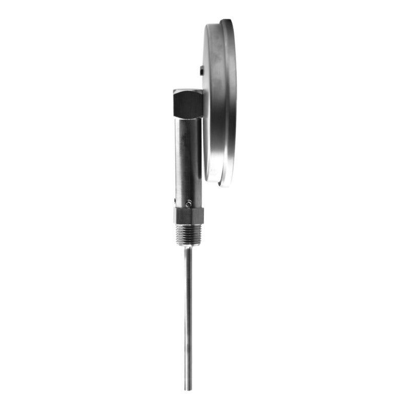 Termómetro Horno 5 PLG 0 A 300°c Vástago 6, Rosca 1/2  Npt