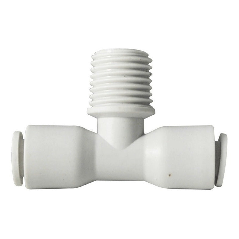 10 Pcs Tee Connector 1/4 Thread X 3/8 For Reverse Osmosis