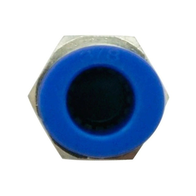 10 Pz De Conector/racor Neumático Recto Hembra 3/8