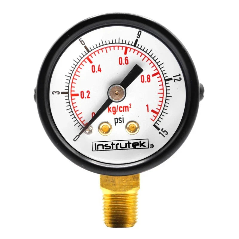 1.5 pulgadas / 1/8" NPT inferior / 15 psi