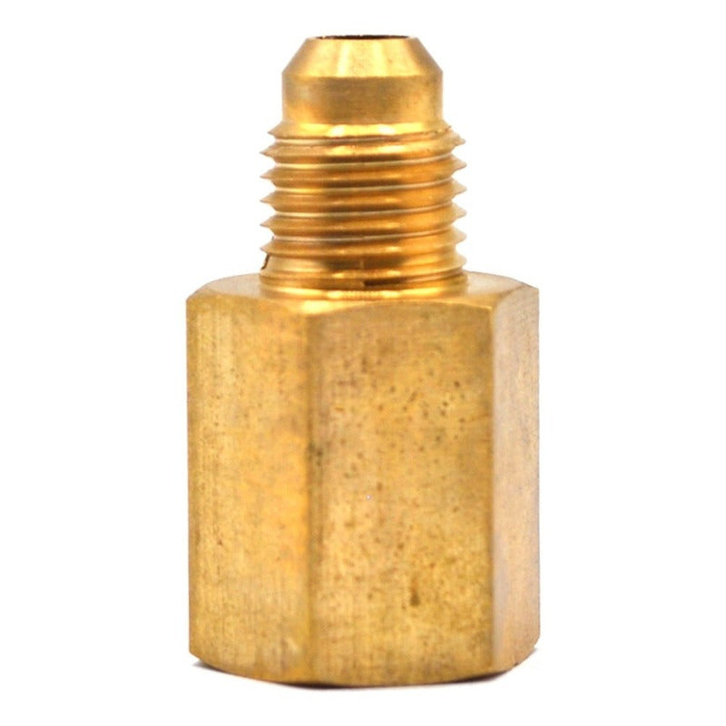 Conector Hembra En Latón 1/4  Npt X 1/4  Flare 5 Pz