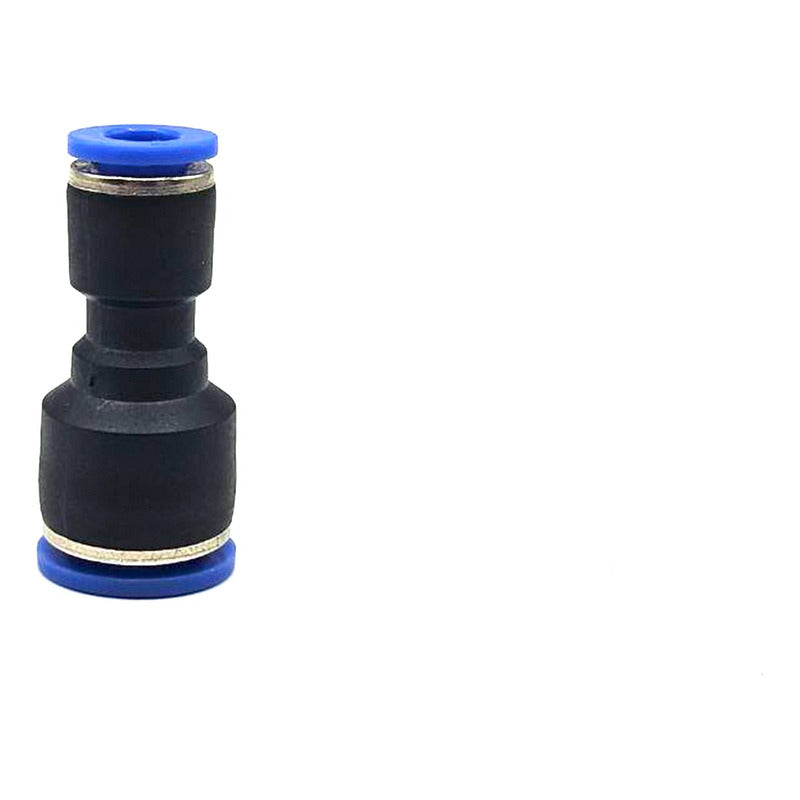 10 Pcs Straight Pneumatic Connector, 10mm to 6mm
