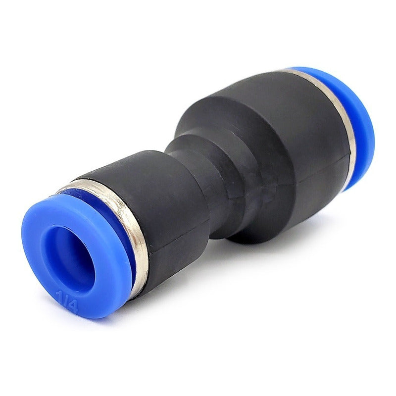 10 Pz Reducción Neumática Recta 3/8 A 1/4