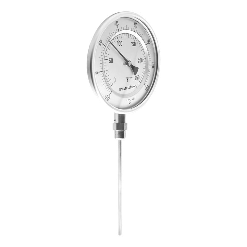 Oven Thermometer 6 PLG ​​-20 A 120°c Stem 9 Thread 1/2 Npt