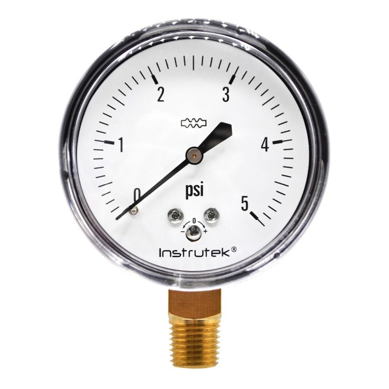 5 Psi Pressure Gauge for Low Pressure LP and Natural Gas