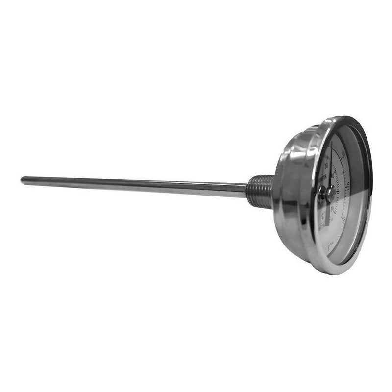 Refrigeration Thermometer 2 INCH -20 TO 60°C 9 Gauge 1/4 Thread