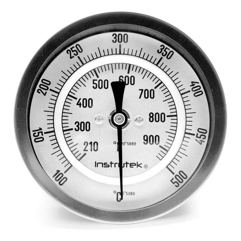 Oven Thermometer 3 IN 100 TO 500°C, 4 IN Stem, 1/2 Thread