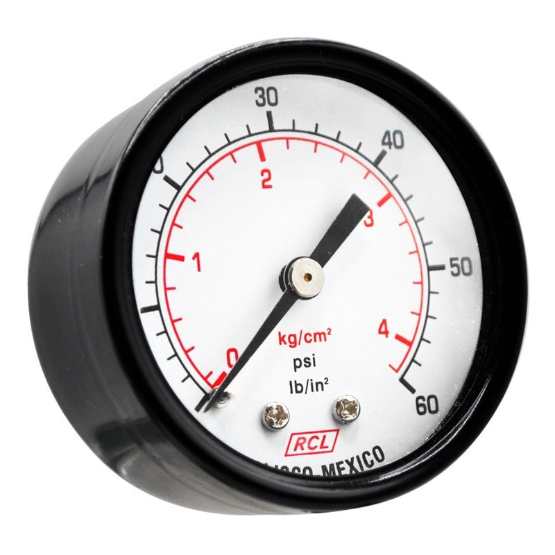 Manometer For Rcl Compressor, 60 Psi (air, Gas)