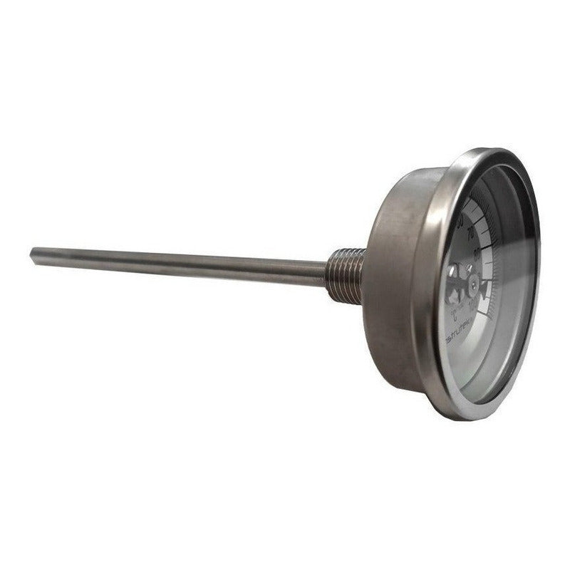 Oven Thermometer 2 INCH 0 TO 100°C, 6" Stem, 1/4" Thread