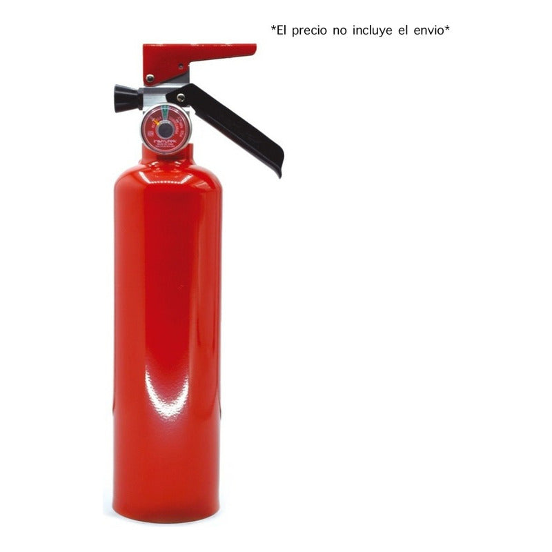 1 Kg Empty Fire Extinguisher Type Pqs With Certified Pressure Gauge