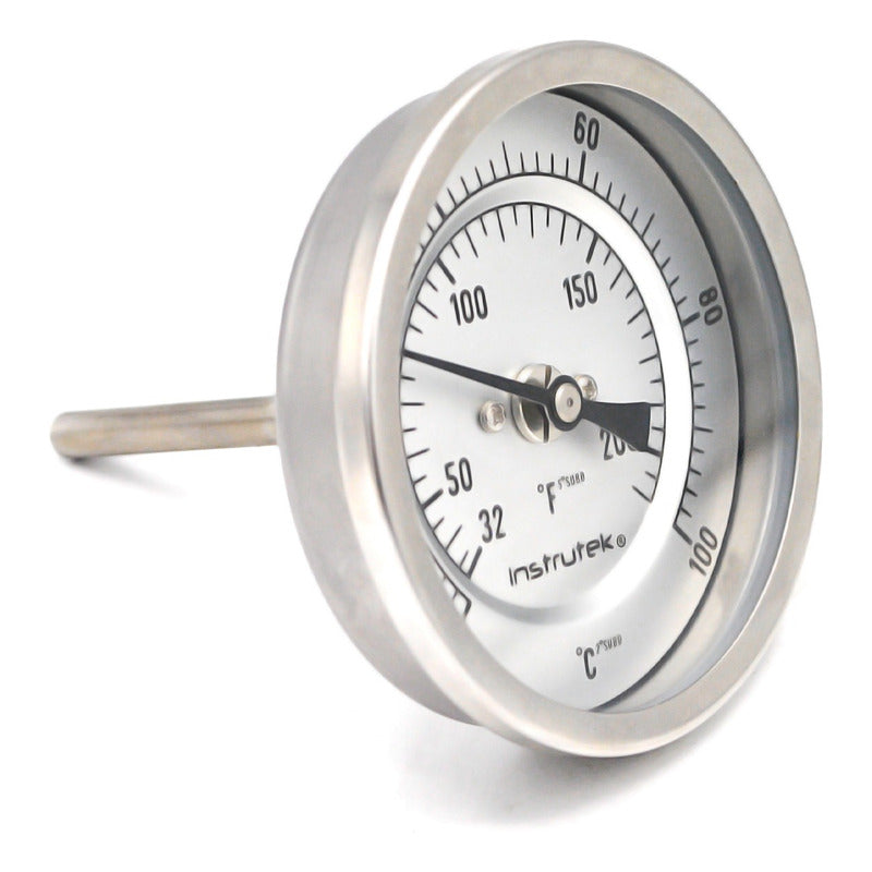 Oven Thermometer 3 PLG 0 A 100°c, Stem 2.5, Thread 1/2
