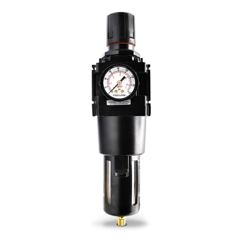 1 Inch Air Filter - Regulator for Compressor with Pressure Gauge