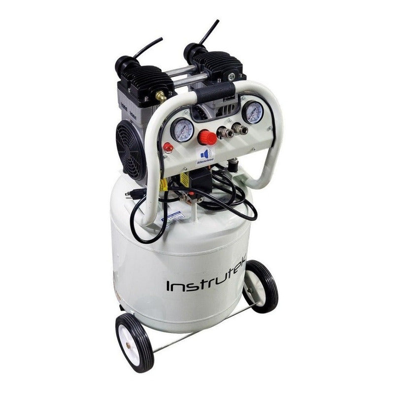 Instrutek Portable Electric Air Compressor Wsof150050v 50l 2hp 127v 60hz White