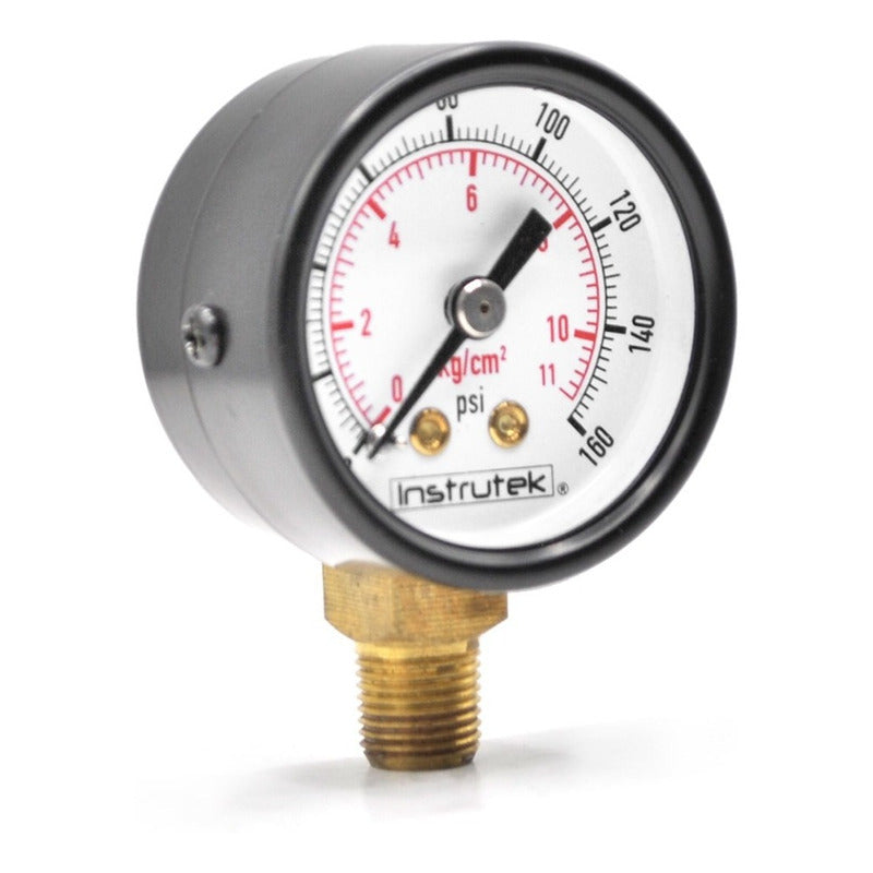 Pressure Gauge For Air Compressor 1.5 Dial , 160 Psi (Air, Gas)