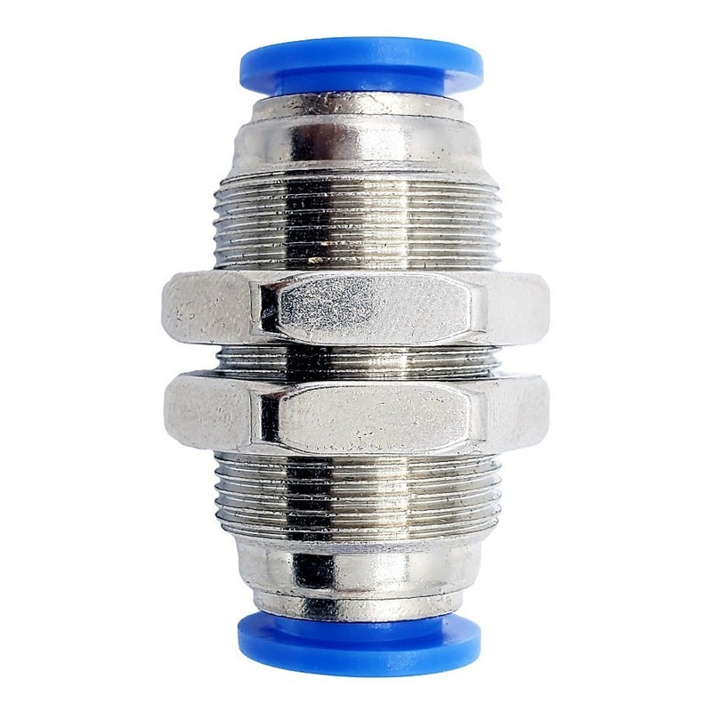 5 Pc of Straight Pneumatic Quick Connect Gland 10mm