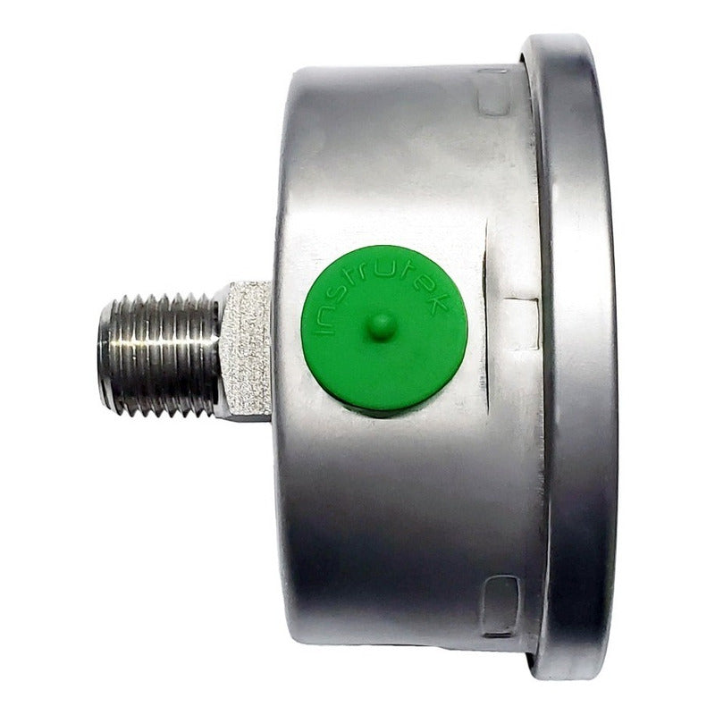 Stainless Steel Glycerin Pressure Gauge 2.5 INCH 400 PSI Dial