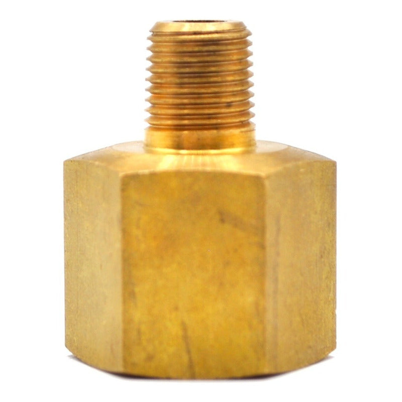 Adapter Made Of Brass From 3/8 Npt To 1/8 Npt 5 Pcs