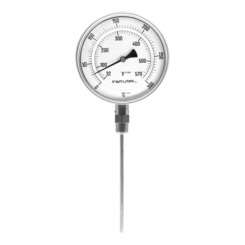 Oven Thermometer 6 PLG ​​0 A 300°c Stem 9 Thread 1/2 Npt