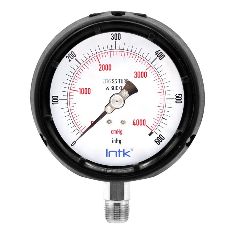 Phenolic Case Pressure Gauge for Mining, 600 Psi 4.4 PLG