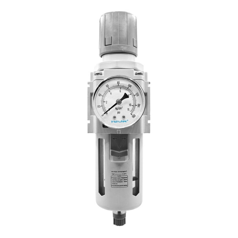 Water Separator Filter With Regulator And Pressure Gauge Conex 1/2