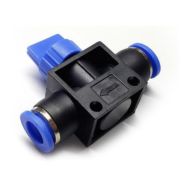 Conector / Válvula De Mano Unión 8 Mm X 8 Mm