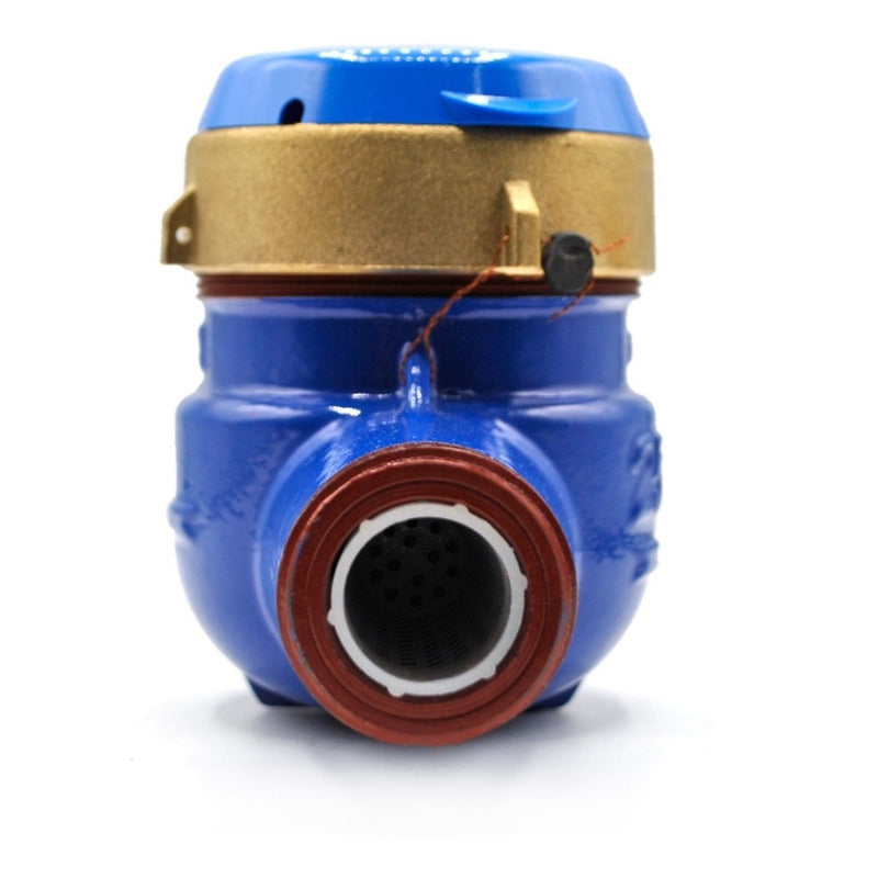 1 Inch Iron Body Water Meter W/Brass Fittings