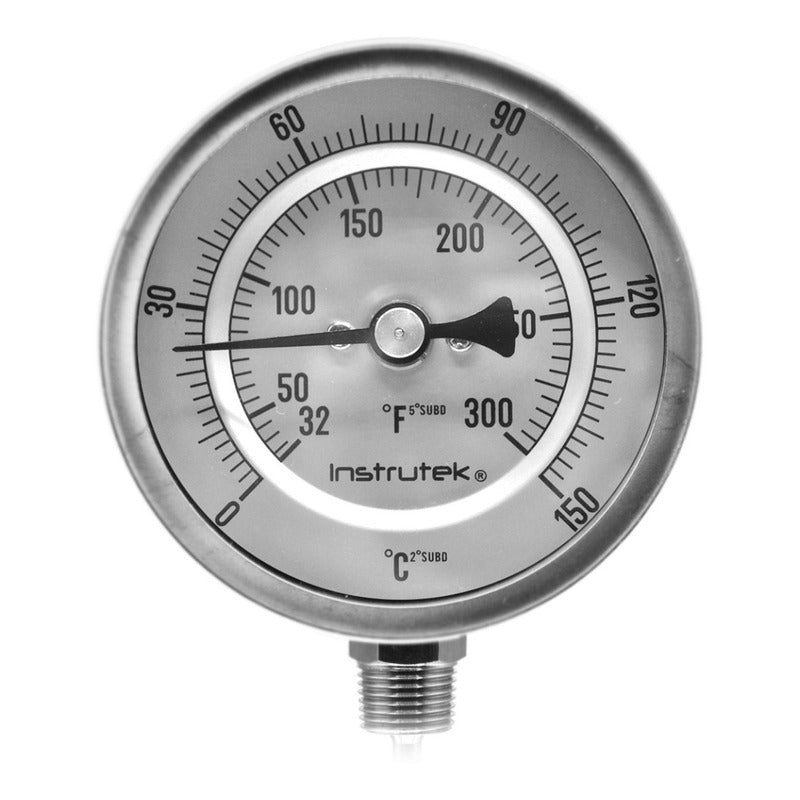 Thermometer 3 PLG, Variable Angle Stem 6 ¨ 0 to 150º