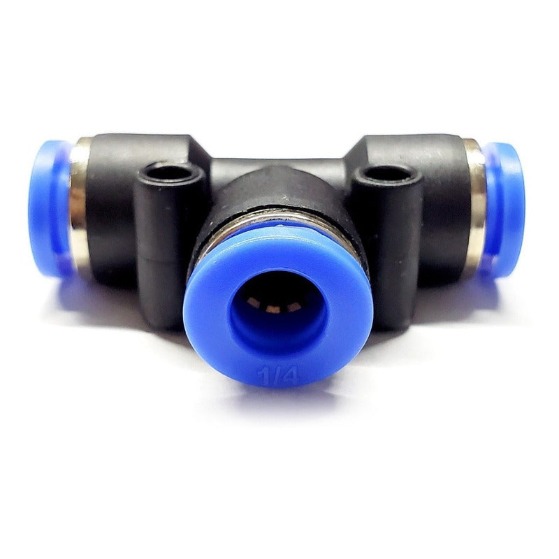 5 Pz Pneumatic Union Fitting On Tee 1/4