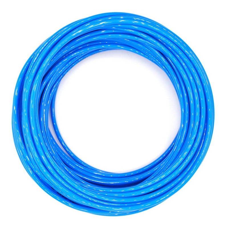 Manguera Para Aire (tubing) De Poliuretano Azul 8mm 100 Mts