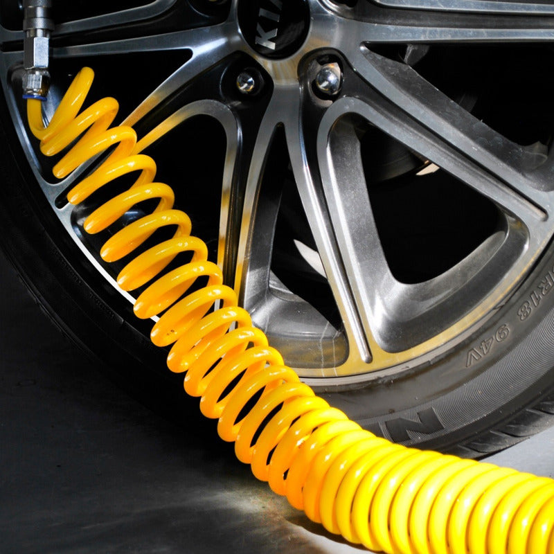 Retractable Hose For Air/compressor Yellow 8mm X 5 M