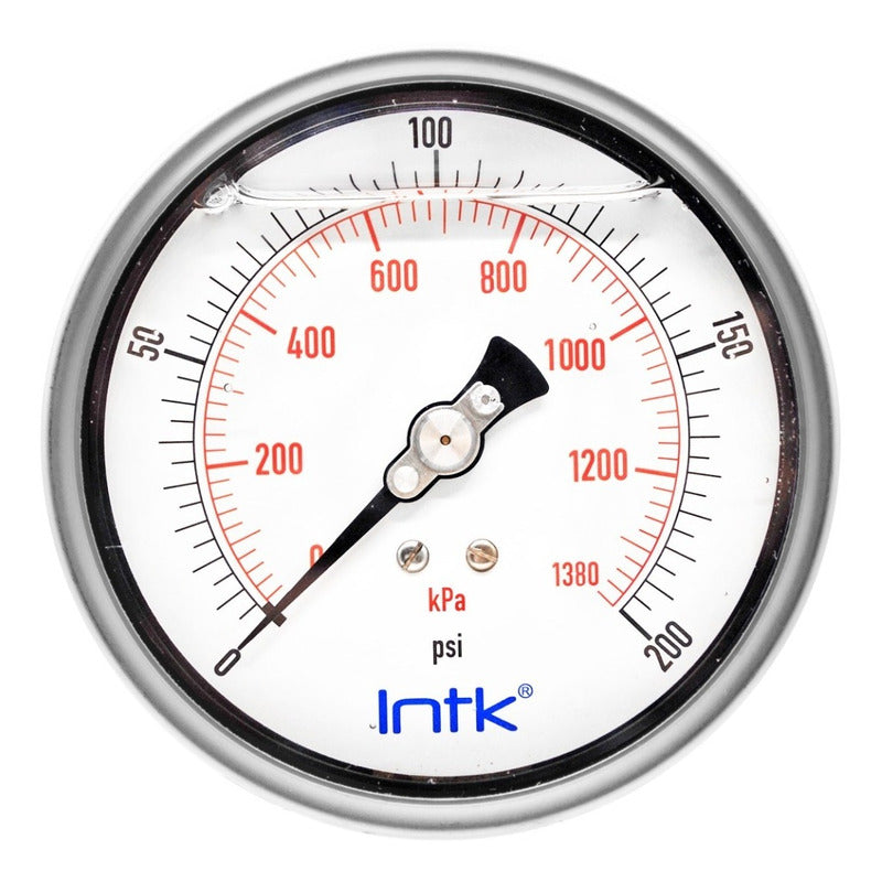 Pressure Gauge for Hydraulic and Pneumatic Process 1380 Kpa, 4 PLG