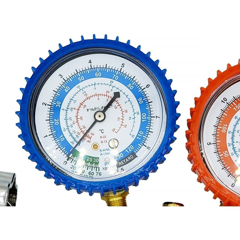 Refrigeration Manifold Gauge Set R134a R22 R404 R12
