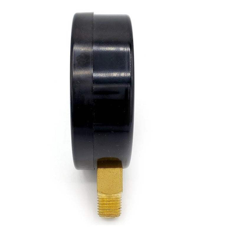 Manómetro Para Compresor Carátula 3.5 PLG 600 Psi (aire,gas)