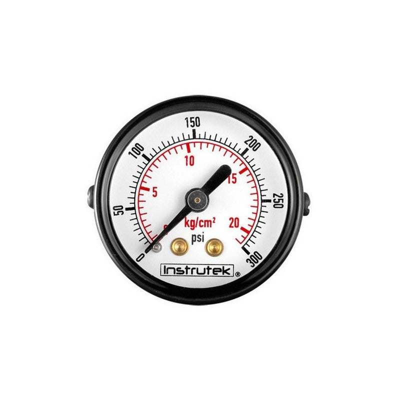 Pressure Gauge For Air Compressor 1.5 Dial , 300 Psi (Air, Gas)