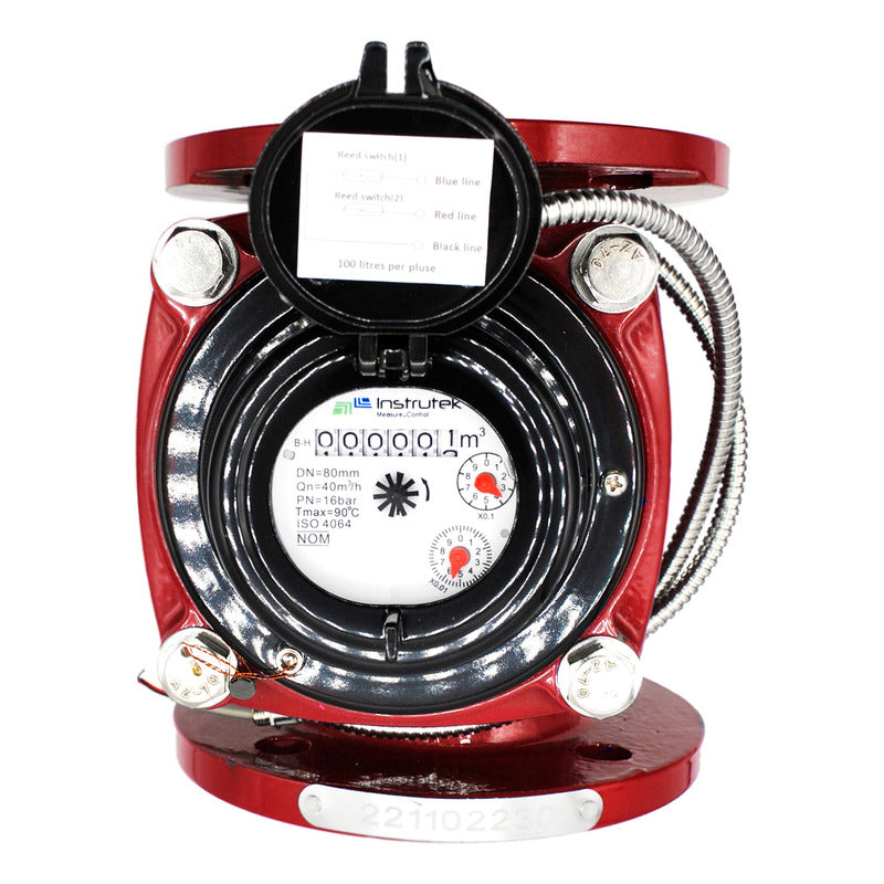 Medidor Para Agua Caliente Tipo Turbina Woltman 3 PLG (80 Mm