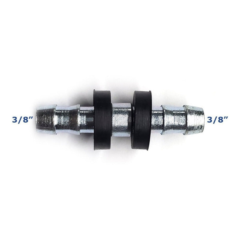 3/8" Nickel Plated Brass Hose Barb