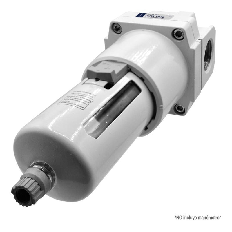 Water Separator Filter 145 Psi, 1 Inch Connection for Compressors