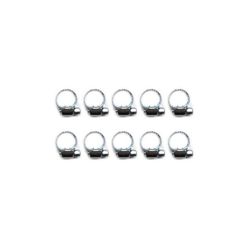 10 Pieces of 5/8 Inch Worm Gear Clamp