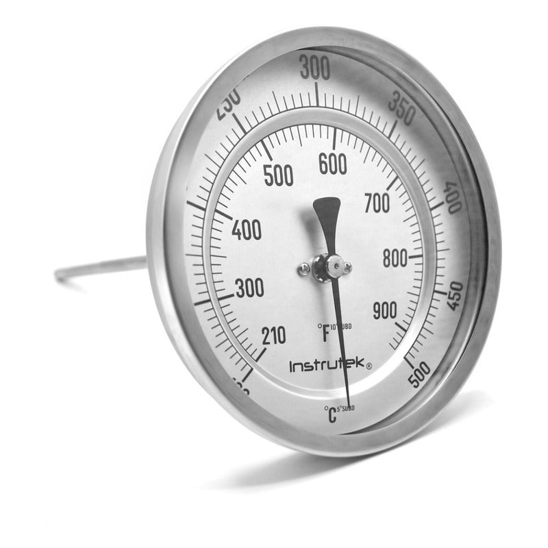 Oven Thermometer 5 PLG 100 A 500°c Stem 4, 1/2 Npt Thread