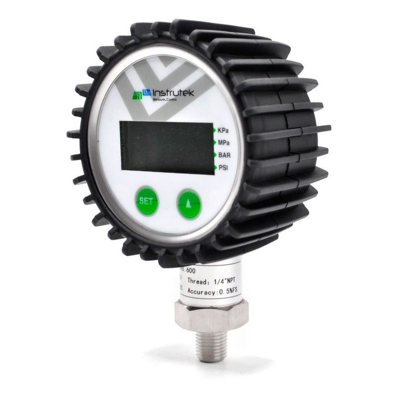 Digital Pressure Gauge 600 Psi + 2 Measurement Units