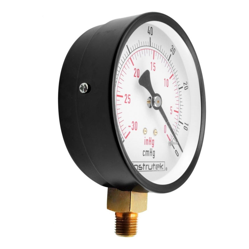 Vacuum Gauge Dial 4 IN -30 INhg (eq. Milking and Vacuum)