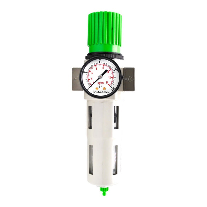 Filter-regulator 1/2 High Pressure P/ Compressor With Pressure Gauge